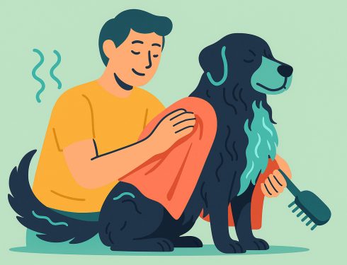 How to Groom a Dog After Swimming